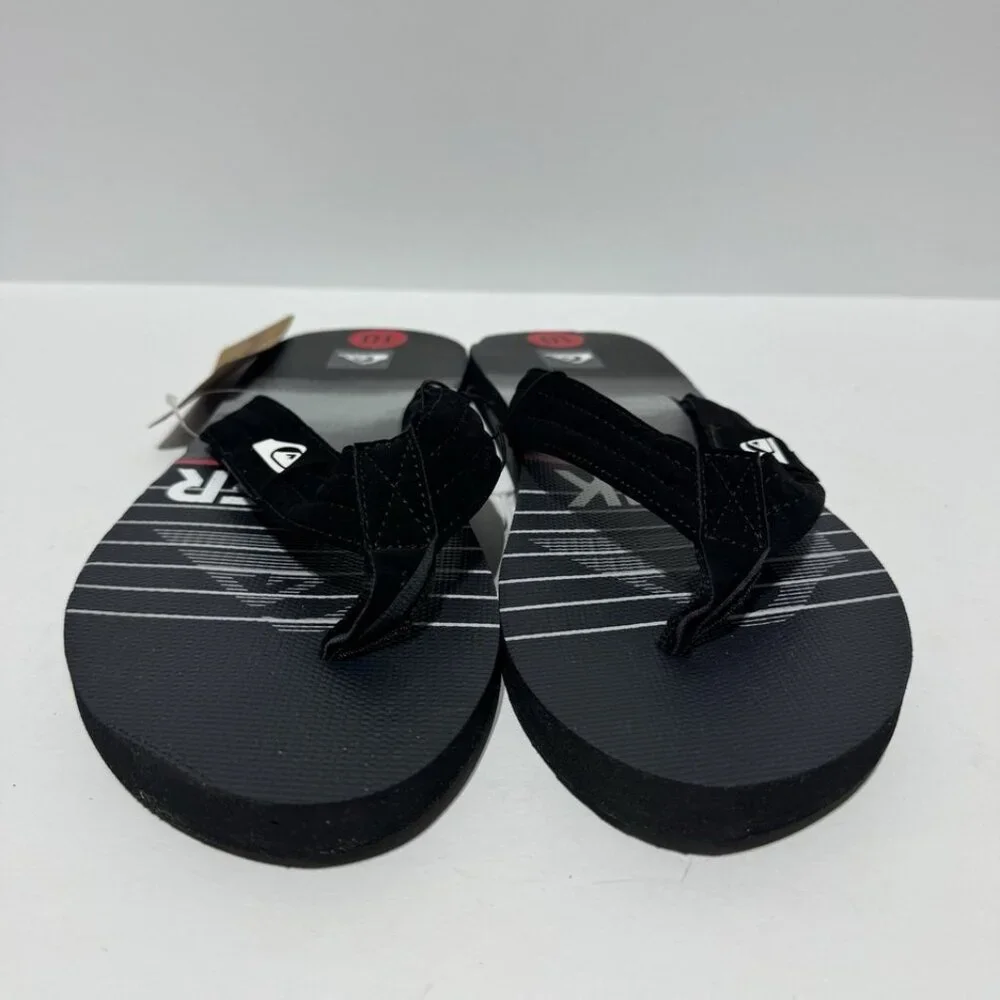 Quicksilver Mens Dune Sandals Black Size 10 M